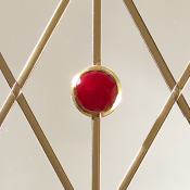 Red Jewel (With Brass effect Lead)