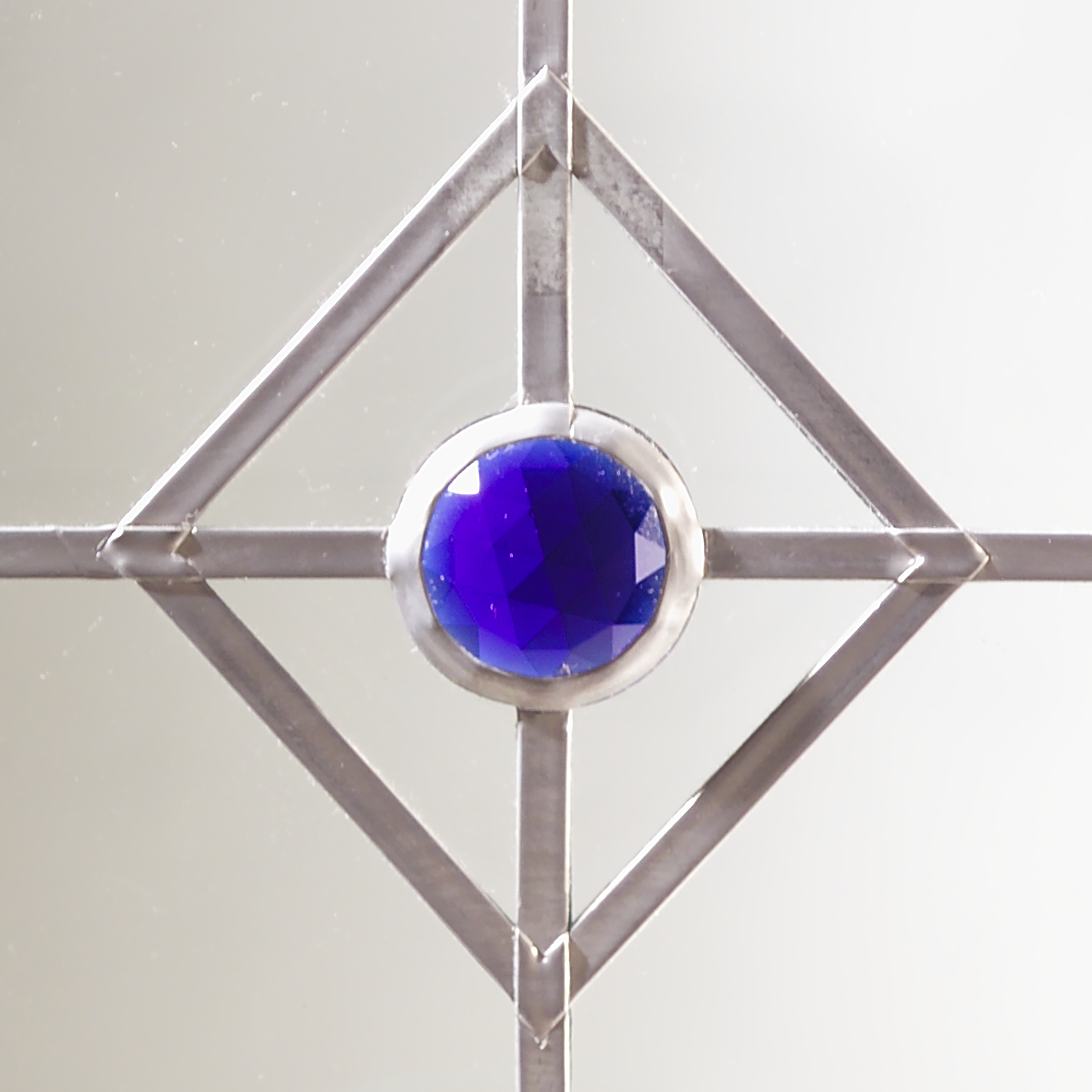 Blue Jewel (With Traditional Lead)